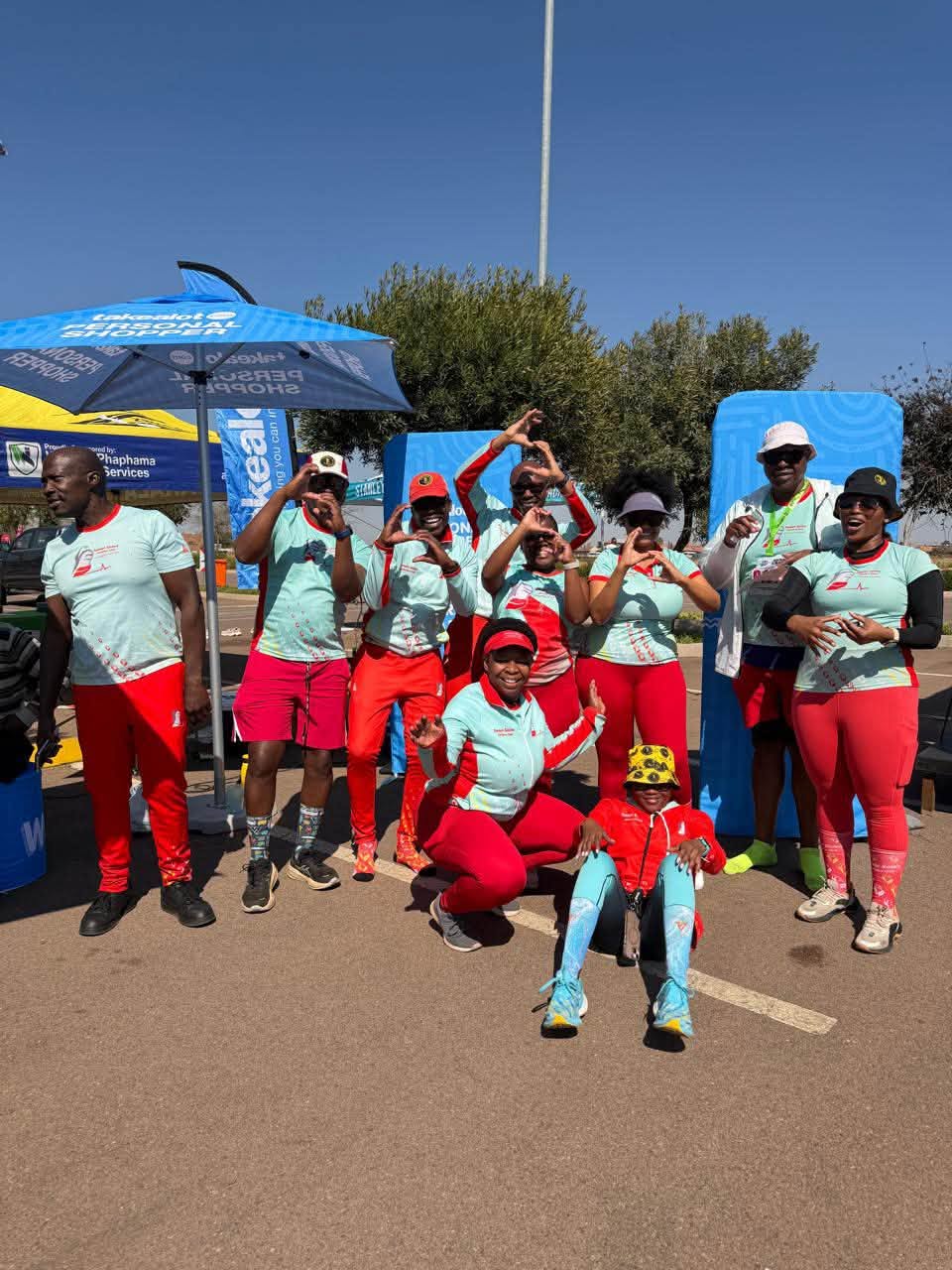 Sweet Soles Athletics Club members